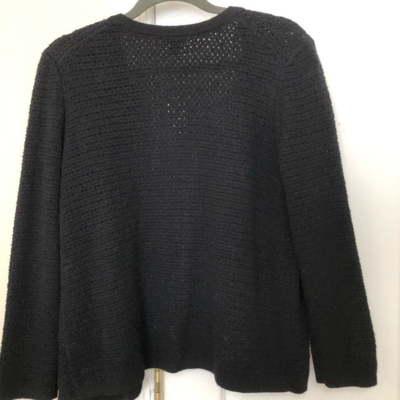 Ann Taylor Open Front Sweater with Pockets - Picture 5 of 6